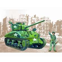 Italeri 510000225 - 1:35 Sherman M4A1