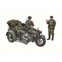 Italeri 510000317 - 1:35 Motorrad-Gespann Zündapp KS750