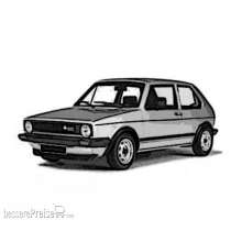 Italeri 510003622 - 1:24 VW Golf GTI Rabbit