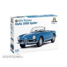 Italeri 510003668 - 1:24 Alfa Romeo Guilia 1600 Spider