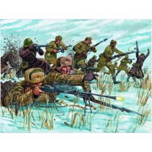 Italeri 510006069 - 1:72 WW2 - Russ.Infanterie(Winter Unif.)