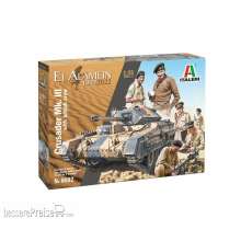 Italeri 510006592 - 1:35 Brit. Crusader Mk.III m. Besatzung