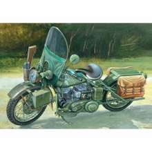 Italeri 510007401 - 1:9 WLA 750 US Military Motorcycles