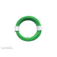 Schönwitz 51003 - 10 Meter Ring Miniaturkabel Litze LIFY 0,05mm² grün