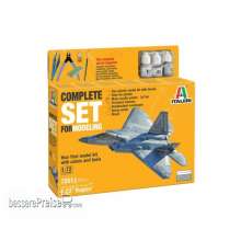 Italeri 510072011 - 1:72 Modell-Set F-22 Raptor