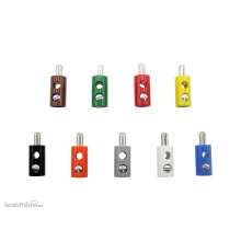 Schönwitz 51410 - Sortiment 90 Stück Querlochstecker Bananenstecker 2,6mm