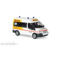 Rietze 51537 - Ford Transit 06 City Ambulanz, 1:87