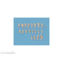 Peco 5157 - Verschiedene unbemalte Figuren Set B