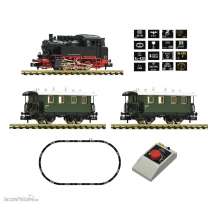 Fleischmann 5160003 - Analog Start Set: Dampflokomotive BR 80 mit Personenzug