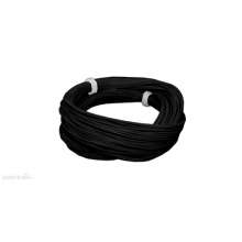 ESU 51942 - Hochflexibles Kabel, Durchmesser 0,5mm, AWG36, 10m Wickel, Farbe schwarz