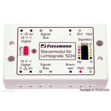 Viessmann 5224 - Steuermodul für Lichtsignale digital/analog