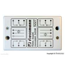 Viessmann 5227 - Relais, monostabil, 2 x 2UM, negativer Schaltimpuls