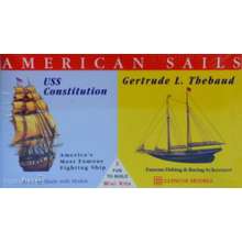 Glencoe Models 523303 - 1/400/250 Segelschiffe Constituion, Gertrude L. Thebaud