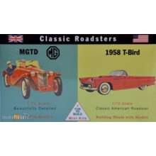 Glencoe Models 523606 - 1/72 MGTD, 1958er T-Bird