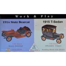 Glencoe Models 523607 - 1/56/59 Stutz Bearcat, T-Sedan