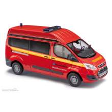 Busch 52517 - Ford Transit Custom, Werkfeuerwehr Aurubis, Sammelserie Nr. 7