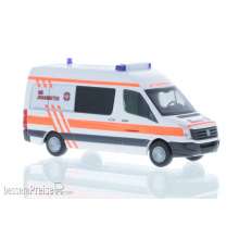 Rietze 53133 - Volkswagen Crafter Die Johanniter Göttingen, 1:87