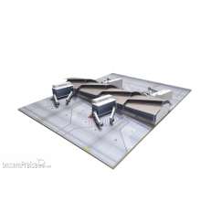 Herpa 533881 - Midsection Los Angeles - Tom Bradley International Terminal