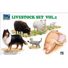 Riich Models RV35007 - Livestock Set Vol.1 in 1:35