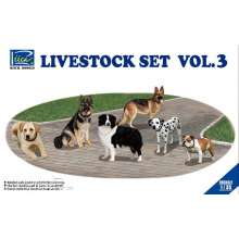 Riich Models RV35021 - Livestock Set Vol.3 (six dogs) in 1:35