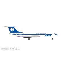 Herpa 537025 - LOT Polish Airlines Tupolev TU-134A - SP-LHG