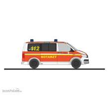 Rietze 53839 - Volkswagen T6 Notarzt Krefeld, 1:87