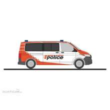 Rietze 53909 - Volkswagen T6.1 Polizei Wallis (CH), 1:87