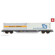 B-Models 54.168 - Containertragwagen 30ft bulkcontainer Bertschi + Bernardini