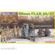 Dragon 540006923 - 1:35 88mm FlaK 36/37 (1 in 1)