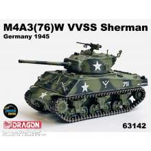 Dragon 540063142 - 1:72 M4A3(76)W VVSS Sherman Germany 1945