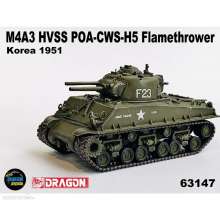 Dragon 540063147 - 1:72 M4A3 HVSS POA-CWS-H5Flamethro.Korea