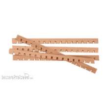 ModelExpo 540333 - Gitter, Kirsch, 12x3/64x3/64, Lasercut, 8 Stück