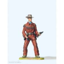 Preiser 54802 - 1:25 Cowboy, stehend m.Rev.