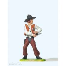 Preiser 54805 - 1:25 Cowboy, stehend m. Rev.