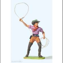 Preiser 54807 - 1:25 Cowboy, stehend u. Lasso