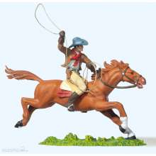 Preiser 54822 - 1:25 Cowboy, reitend u. Lasso