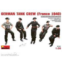 MiniArt 550035191 - 1:35 Fig. Dt. Panzerbesatzung Fra.40(5)