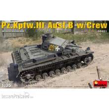 MiniArt 550035221 - 1:35 Dt. Pz.Kpfw.III Ausf.B m. Crew (5)