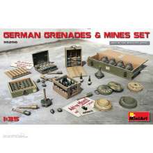 MiniArt 550035258 - 1:35 Dt. Granaten-/Minen-Set