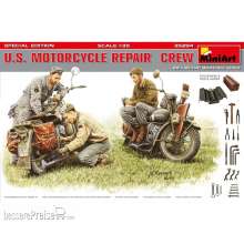 MiniArt 550035284 - 1:35 Fig. US Motorradmechaniker (3) SE