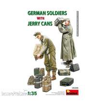 MiniArt 550035286 - 1:35 Fig. Dt. Soldaten m.Kraftstoffk.(2)