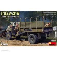 MiniArt 550035383 - 1:35 US Transport-LKW G7107 m. Bes. (3)M