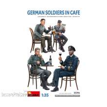 MiniArt 550035396 - 1:35 Fig. Dt. Soldaten im Café (4)