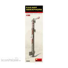 MiniArt 550035566 - 1:35 Eisenbahn Semaphore/Eisenbahnsignal