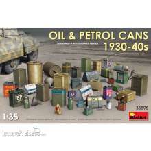 MiniArt 550035595 - 1:35 Öl- und Benzinkanister 1930-40 (36)