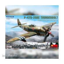 MiniArt 550048015 - 1:48 P47D-28RE franz. Luftw. Basic Kit