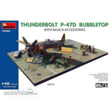 MiniArt 550048018 - 1:48 Dior.-Set Thunderbolt P-47D Bubbl.