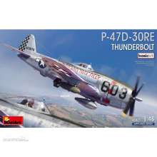 MiniArt 550048023 - 1:48 P-47D-30RE Thunderbolt Basic Kit