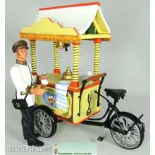 Prehm-Miniaturen 550110 - 550110 Eisverkäufer mit Verkaufswagen