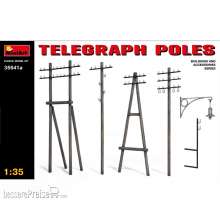 MiniArt 55035541A - 1:35 Telegraphenmasten Holz